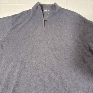 GOLF SWEATER MENS 2XL Peter Millar MERINO WOOL-Cashmere 1/4 Zip   Pullover